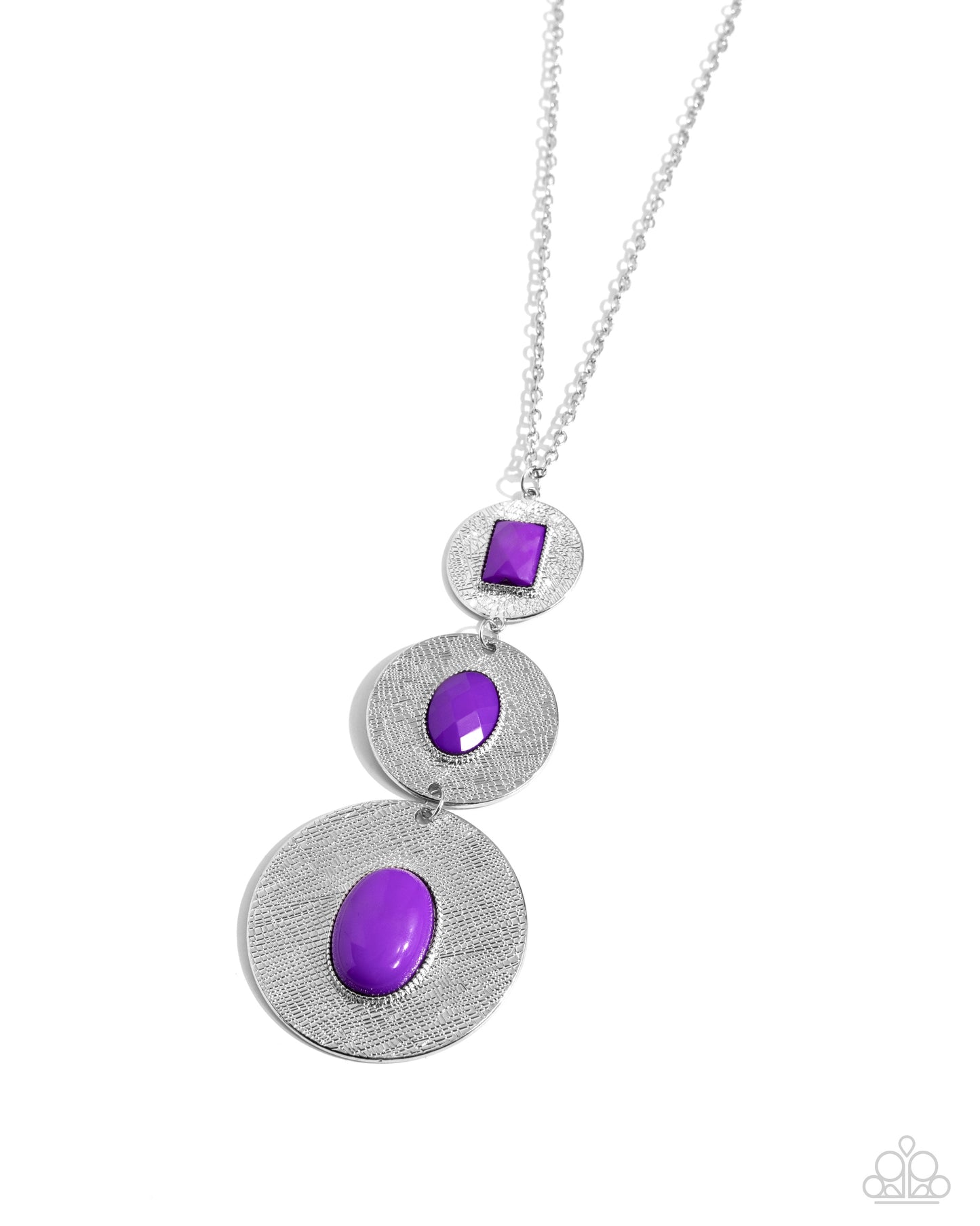 Paparazzi Accessories - Talisman Trendsetter - Purple Necklace