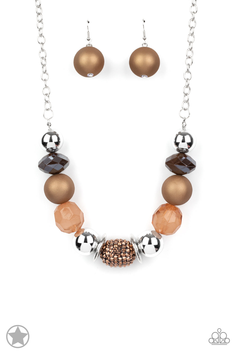 Paparazzi Accessories A Warm Welcome Copper Necklace Blockbuster - Jewels On The Run