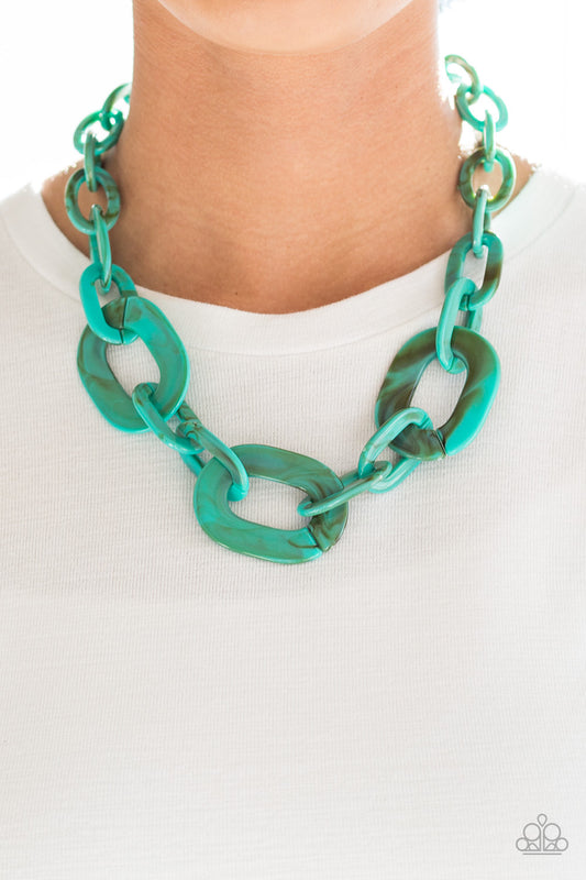 All In-VINCIBLE - Blue Necklace - Jewels On The Run