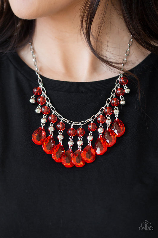 Beauty School Drop Out - Red Necklace - Jewels On The Run