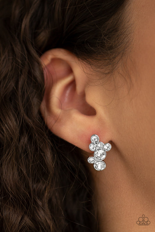 Treasure Treat - White Earring