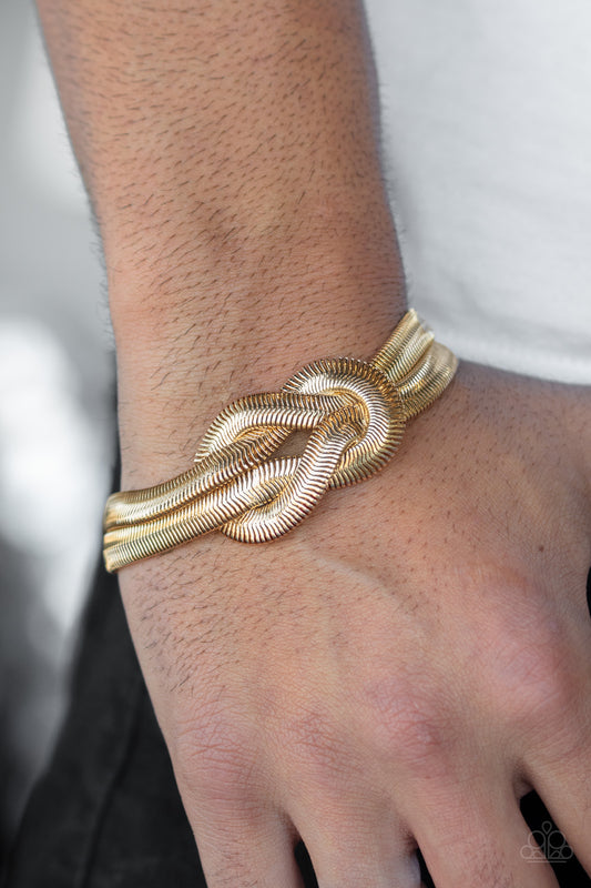 To The Max - Men's Gold Urban Bracelet New Releases - Jewels On The Run