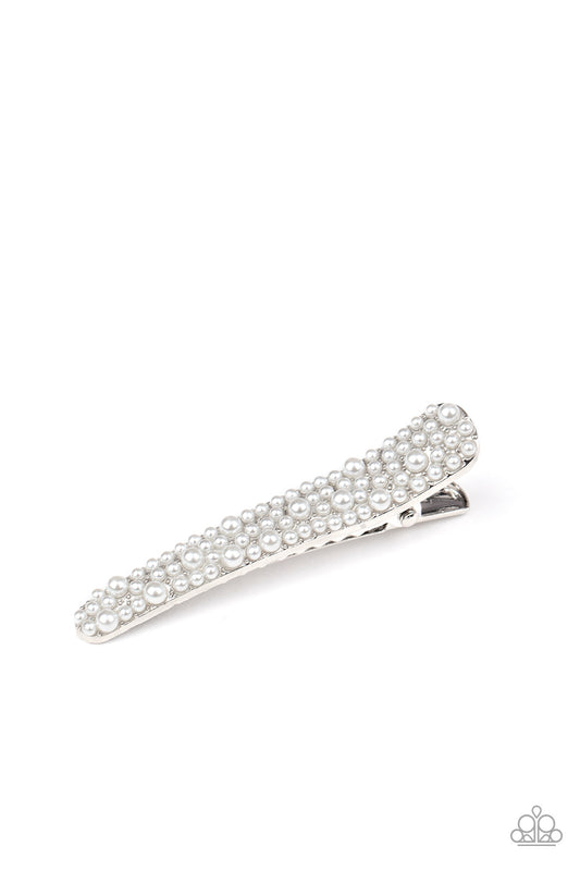 Wish You Were HAIR - White Hair Clip Starlet Shimmer