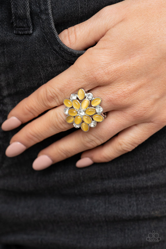 Paparazzi Accessories Hopes and GLEAMS - Yellow Rings One and Done