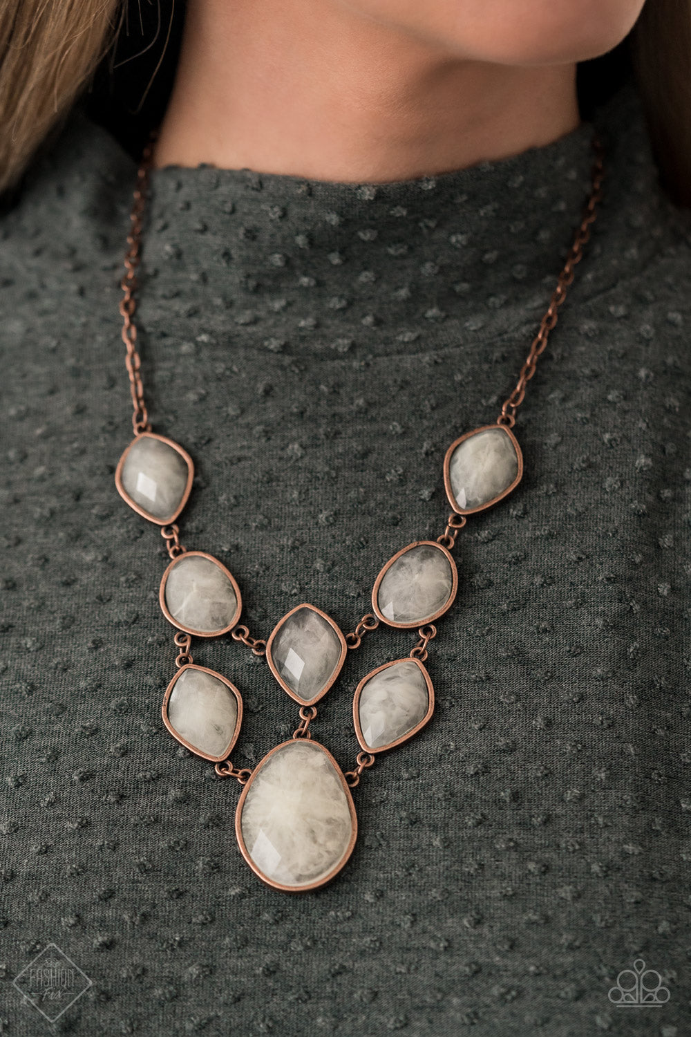 Opulently Oracle - Copper Necklace January Fashion Fix 