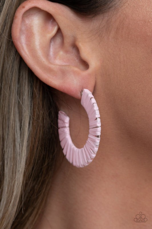 Paparazzi Accessories A Chance of RAINBOWS - Pink Earring Hope Collection