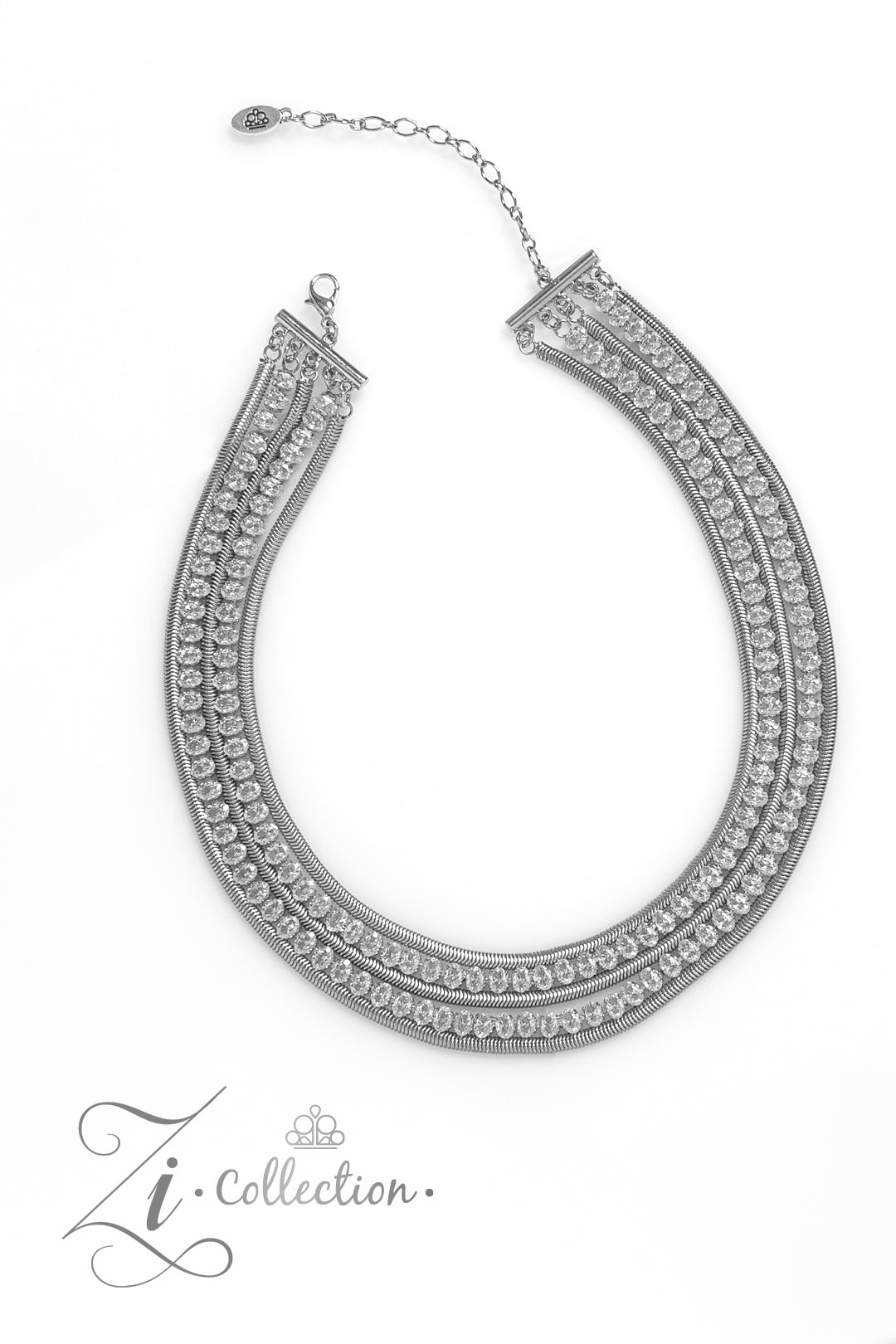 Paparazzi Accessories - Tenacious - White Necklace 2023 Zi Collection