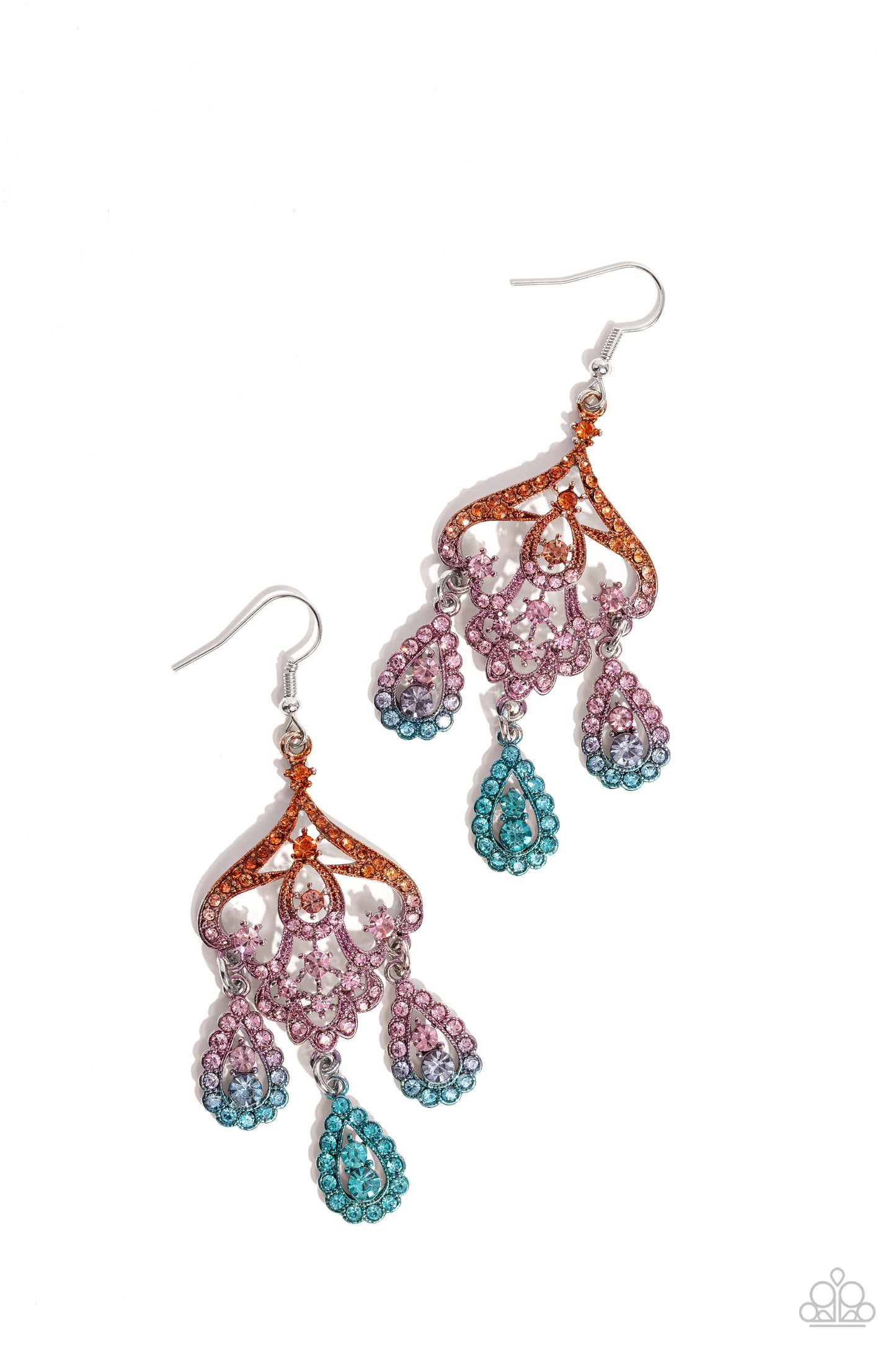 Paparazzi Accessories - Chandelier Command - Multi Earring 2023 Convention Pieces